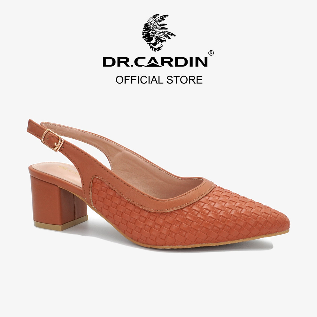 Dr Cardin Women Pointed Toe Block Heels L-PEB-9232