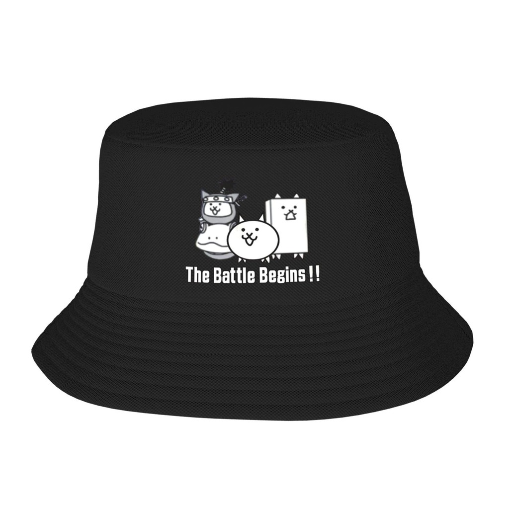 หมวกชาวประมงแบบบักเก็ต Battle Cats The Battle Begins