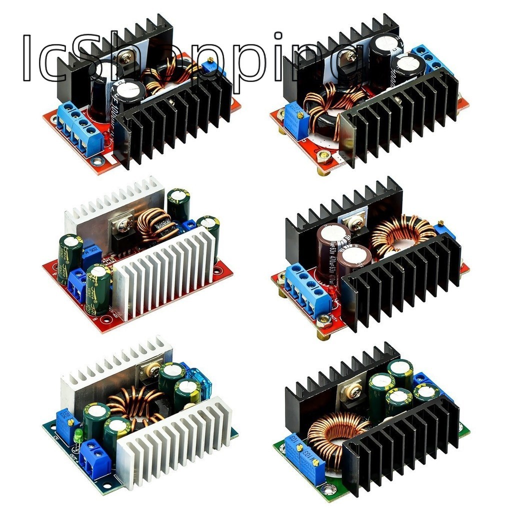 Dc CC 9A 300W 150W 120W 400W Step Down Buck Converter 5-40V ถึง 1.2-35V โมดูล