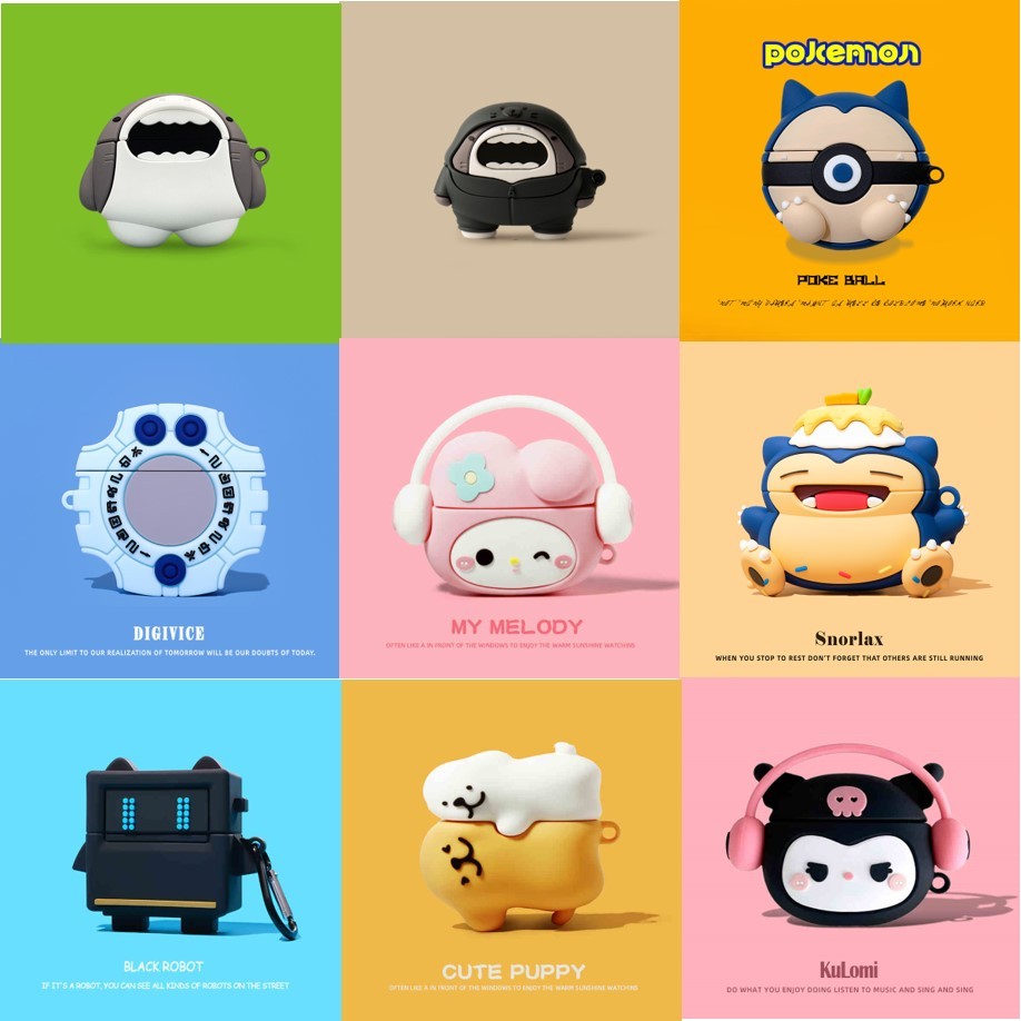 Stock Ready คอนโซลเกมการ์ตูนซิลิโคนหูฟังสําหรับ Xiaomi Redmi Buds 6 Pro Accessorie Charger กล่องตะขอ - รูปที่ 2