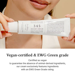 ครีมดูแลปัญหาผิวอักเสบ 345 Relief Cream Dr.Althea ดร.อัลเทีย จัดการเรื่องสิวโดยเฉพาะ Resveratrol Post Acne ผิวอิ่มฟู