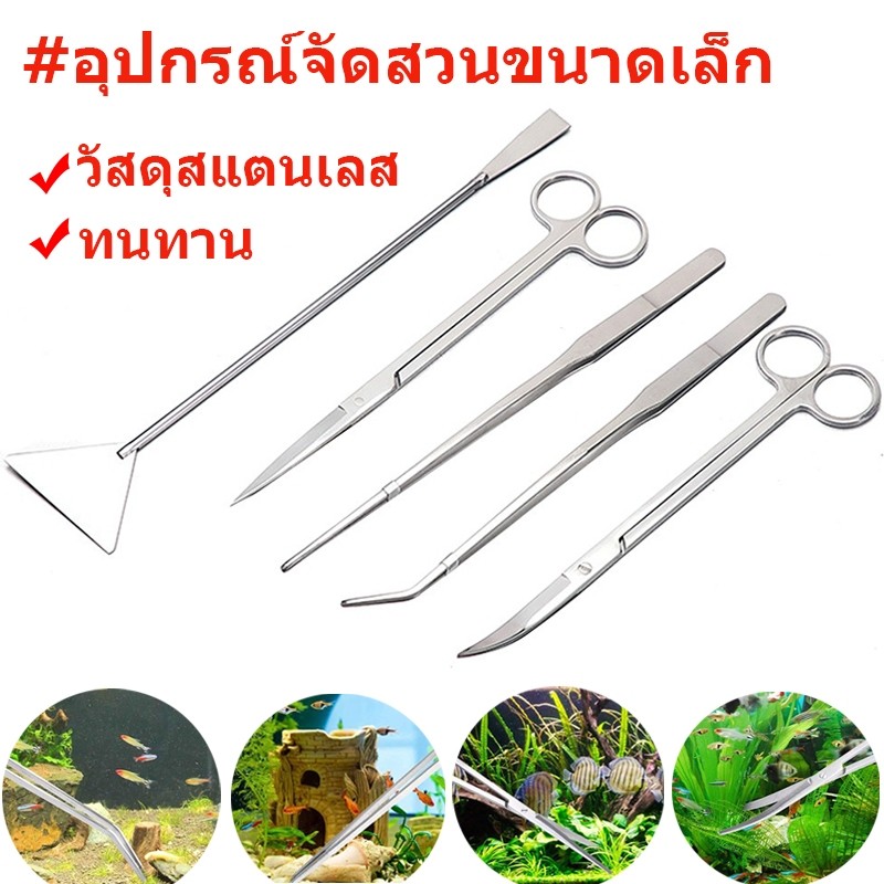 ถูก🎉ฟอเซป forceps อุปกรณ์จัดตู้ไม้น้ำ ฟอร์เซป เสตนเลส แหนบ กรรไกร ที่เขี่ยปาดดิน คีบใช้งานง่าย ทนทาน
