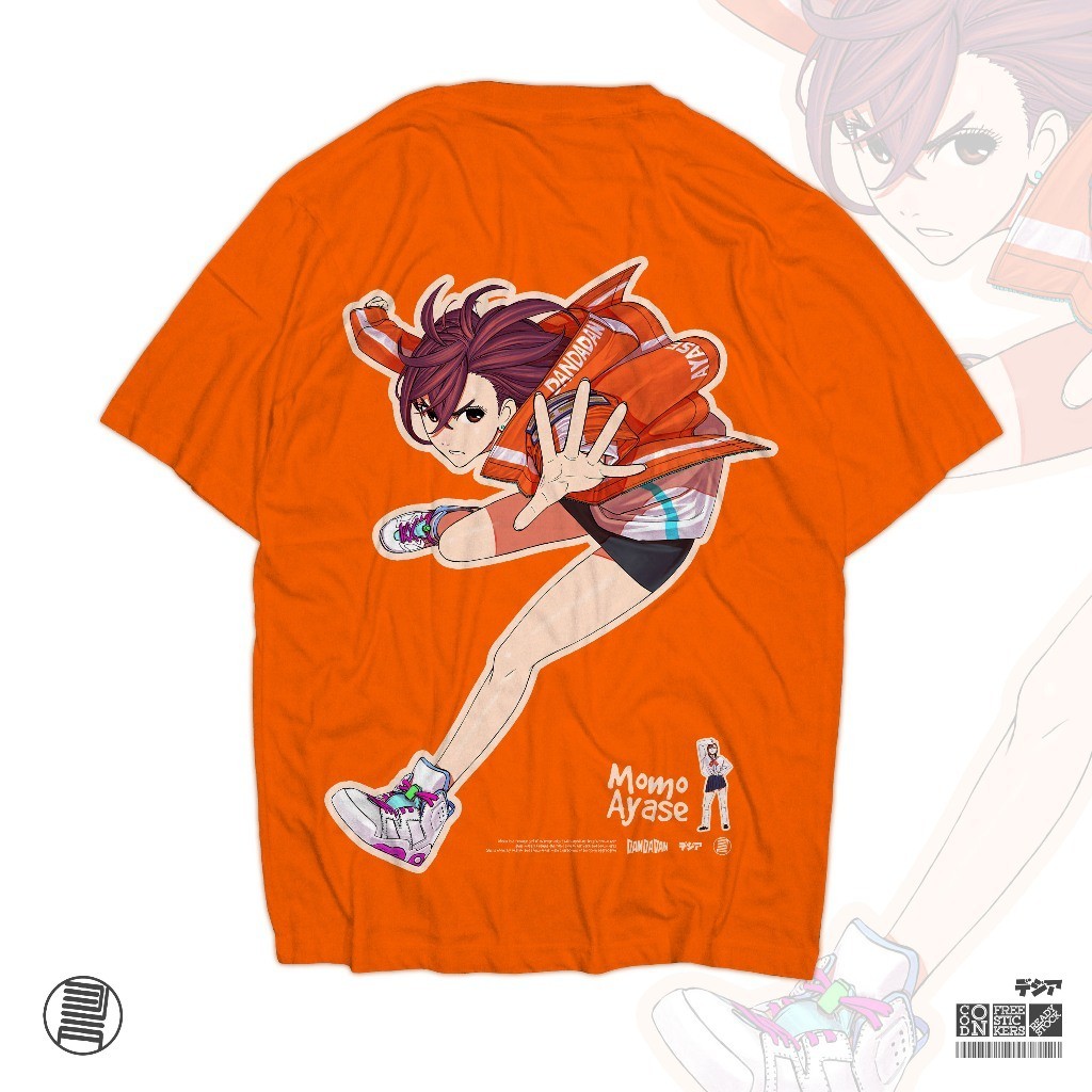 🧥 HOT Momo Ayase Dandadan Okarun T-Shirt Anime Manga T-Shirt Japanese Tiedye Shirt DJA ClothCotton [