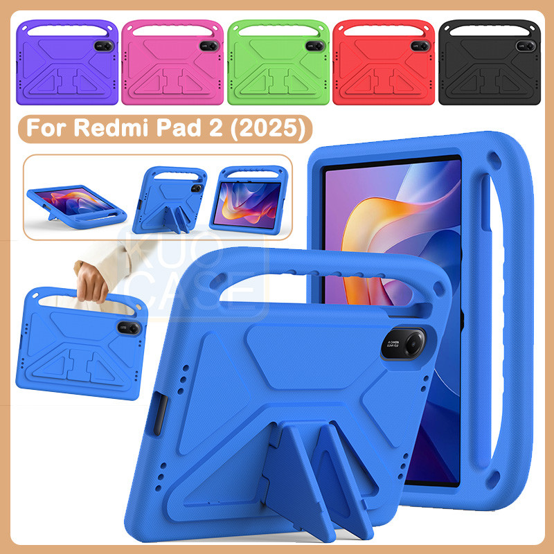 สําหรับ Redmi Pad 2 2025 11 นิ้ว Redmi Pad 2 4G EVA เคสกันกระแทกเด็กความปลอดภัยแท็บเล็ตฝาครอบ