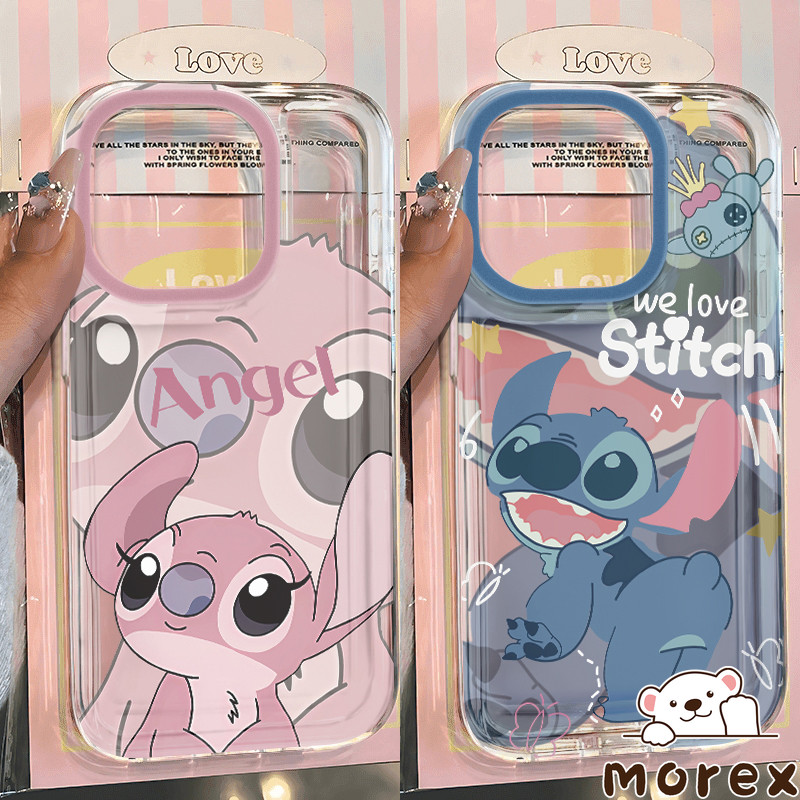 เคสใสลายแมวหมาสีขาวน่ารักฝันๆ สำหรับ OPPO A54 A15 A16 A18 A38 A57 A74 A5s A9 A5 A55 A31 A7 A36 A51 A54 A76 Reno 5F