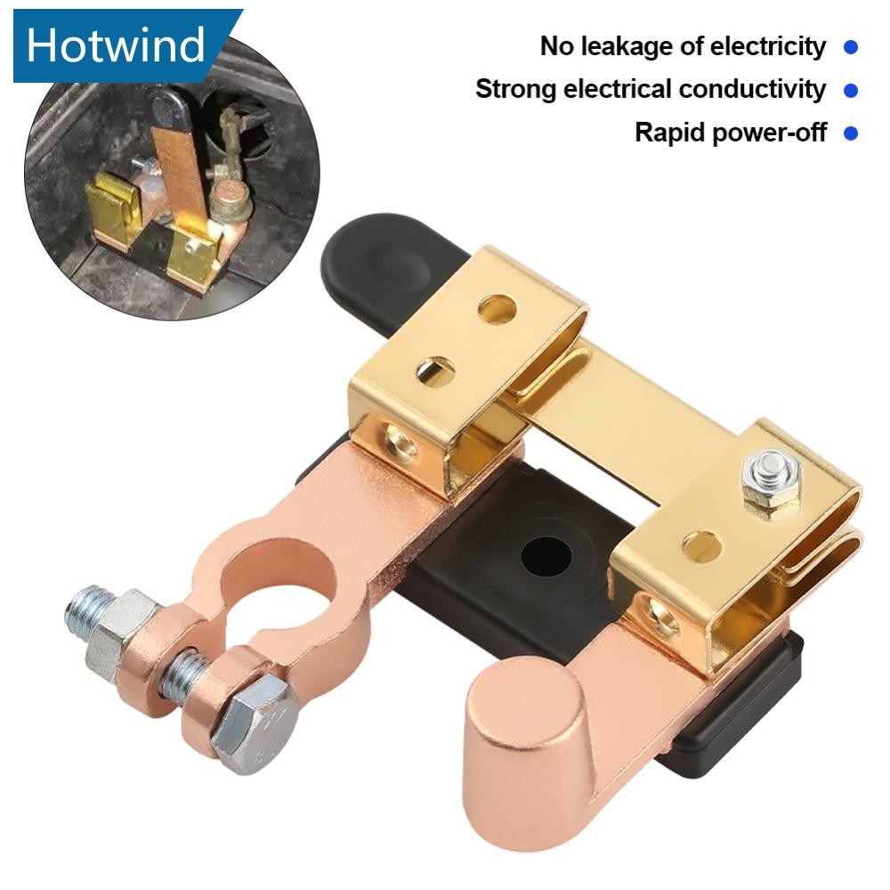 HW รถด้านบนโพสต์ใบมีดสวิทช์หลักแบตเตอรี่ตัดการเชื่อมต่อปิดสวิทช์ 12V 24V สําหรับ Auto RV เรือรถบรรทุ