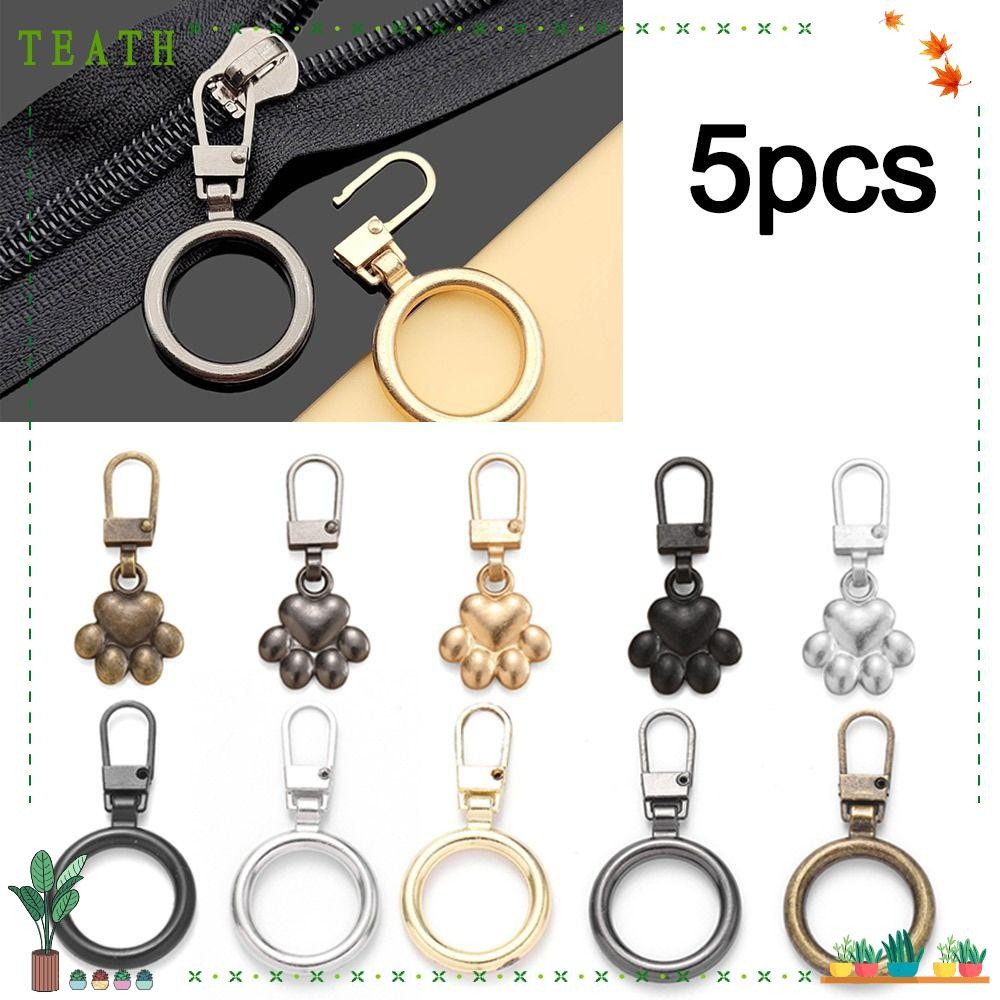 ชาธ ซิปโลหะ,ที่ถอดออกได้เปลี่ยนหัวซิป,ซิปเลื่อนหัวเป้กระเป๋าซ่อม ทําเอง เย็บเปลี่ยนแท็บซิปเสื้อผ้ากระเป๋า