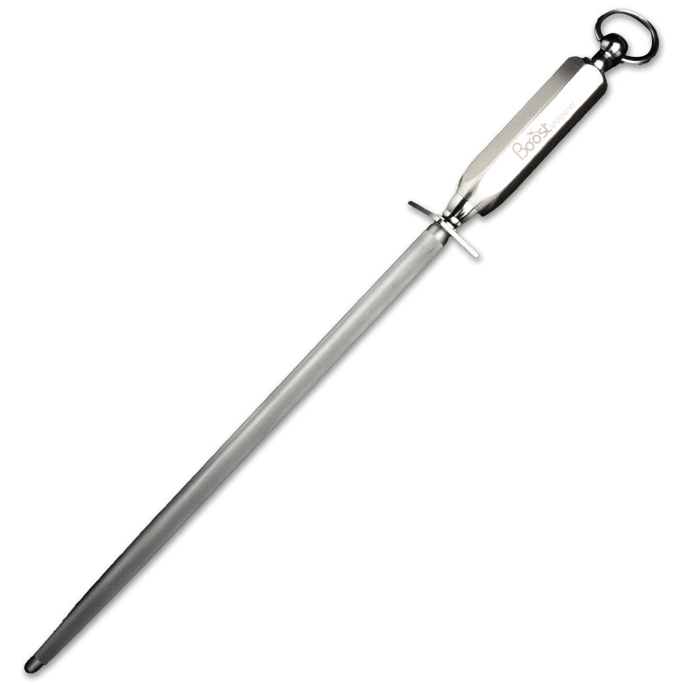 Boost Sharpening Steel Micro Fine 12 นิ้ว สีเงิน (BKS-12S)