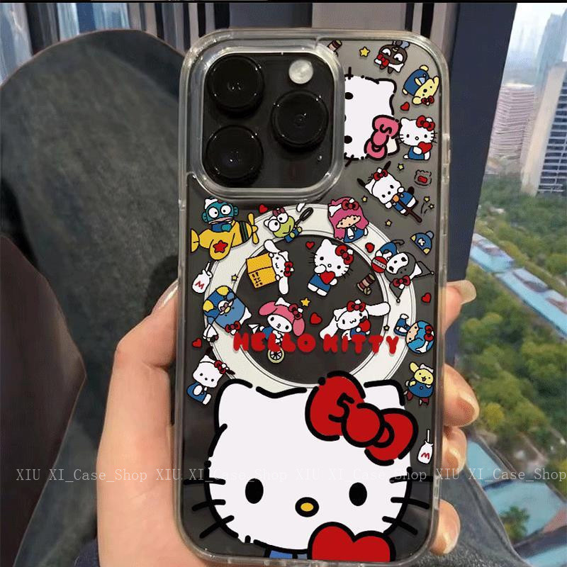 💯เข้ากันได้สำหรับ ไอโฟน 14 เปลือกดูดแม่เหล็ เคสไอโฟน 16promax iPhone 13 14 15promax 12 13pro  7P 14p