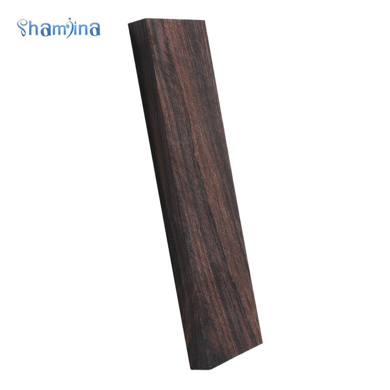 [Shamjina] Blackwood Lumber กีตาร์ Picks DIY พื้นผิวเรียบไม้แกะสลักเครื่องดนตรี Blackwood ว่างเปล่า 