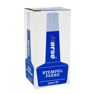 หมึกเติมแท่นประทับตราม้า น้ำเงิน