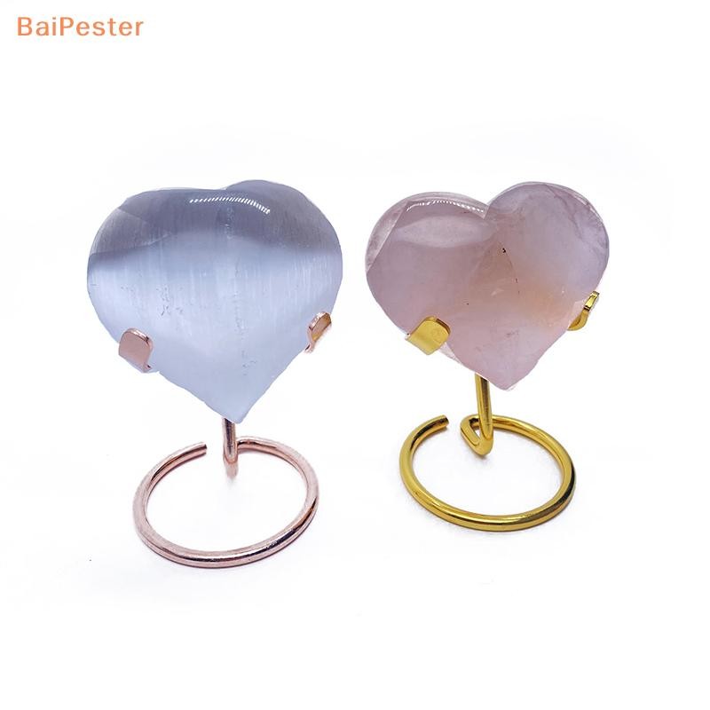 [BaiPester] 1 ชิ้น Love Chip Crystal Display Display Stand เครื่องประดับตกแต่งงานฝีมือ ราคา ถูกที่สุด ดีลบีเคเค แกลเลอรีภาพที่ 2