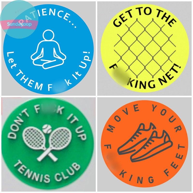 Sund Tennis Damper,Seamous/Aggressive Reminder To Keep You On Your Tennis Game, Funny Tennis Dampene