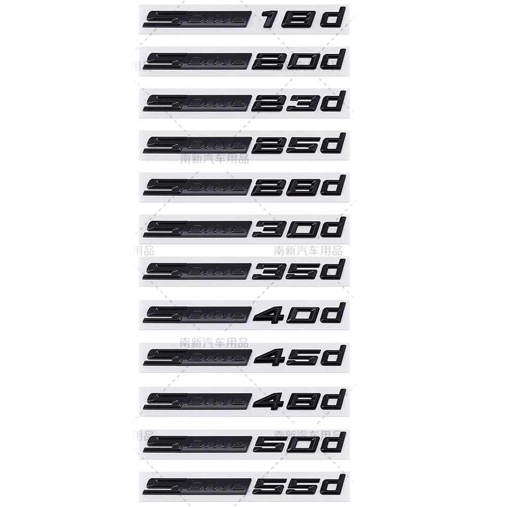 3d SDrive 30d 50d 35d 18d 20d 23d 25d 40d 45d โลโก้รถด้านหลังป้ายสัญลักษณ์รูปลอกสติกเกอร์สําหรับ BMW X1 X2 X3 X4 X5 X6 X7 ราคา ถูกที่สุด ดีลบีเคเค แกลเลอรีภาพที่ 2