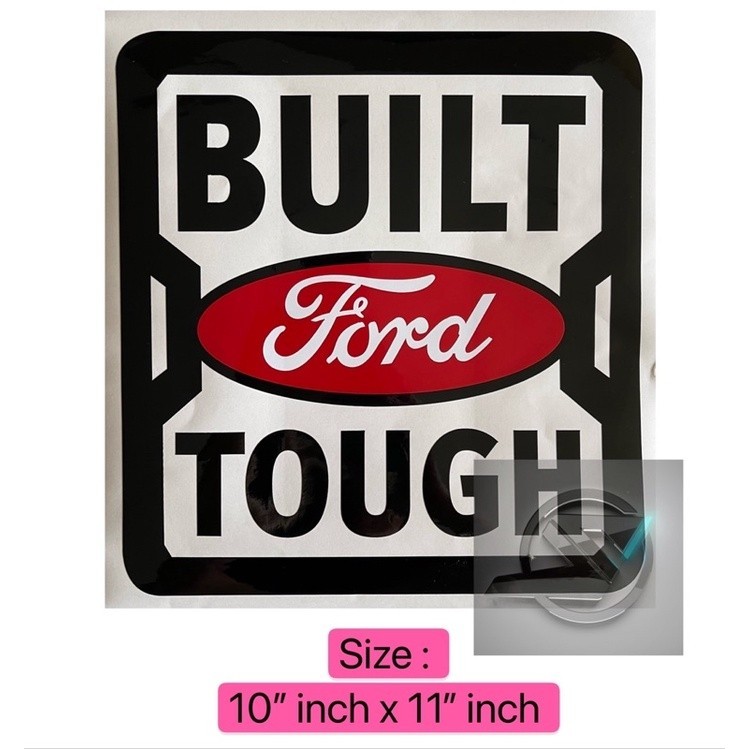 S559 BUILD FORD TOUGH 4x4 สติ๊กเกอร์ติดรถ