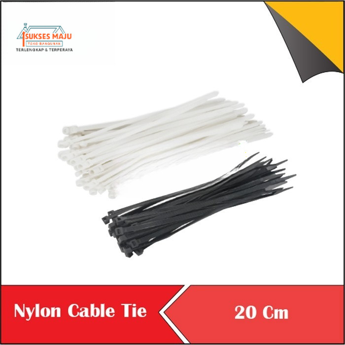 CABLE TIES CABLE TIES CABLE TIES CABLE TIES INSULOCK 20 ซม.ต่อแพ็ค 100 ชิ้น