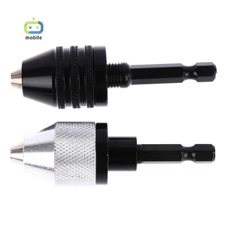 [maygood] 1/4 Hex Shank Keyless Drill Chuck Quick Change adapter Converter เจาะอะแดปเตอร์ {TH}