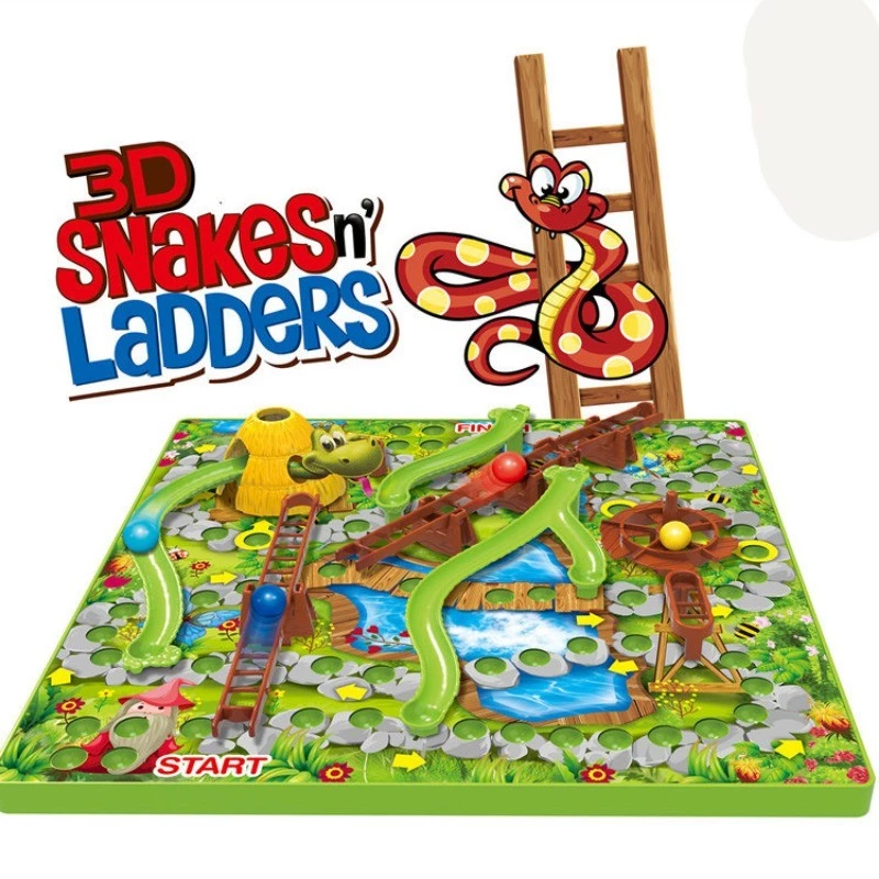 COD เกมบันไดงู 3D บันไดงู Snakes & Ladders เกมกระดานสุดสนุก เล่นได้ทั้งครอบครัว ของเล่นเด็ก