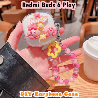 READY STOCK!นําไปใช้กับ Redmi Buds 6 Play เคส Case เคสหูฟัง DIY การ์ตูนสร้างสรรค์ ซิลิโคนนุ่ม เคส เคสหูฟัง