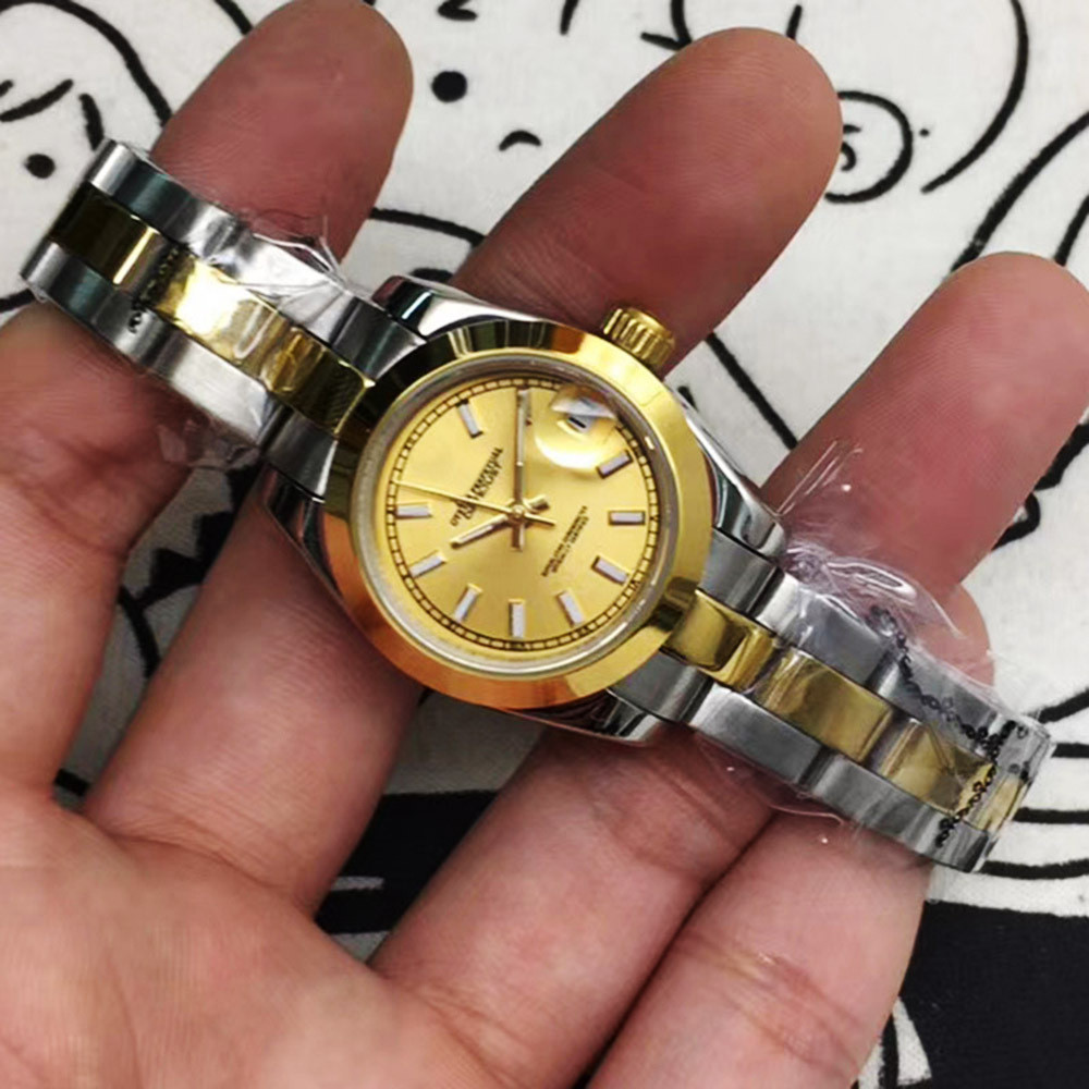 2025 แฟชั่นกีฬา Lab สุภาพสตรี Light Room ปฏิทินเดี่ยว DJ ไดอารี่สแตนเลสสตีลควอตซ์นาฬิกา 6AMV b3b9c