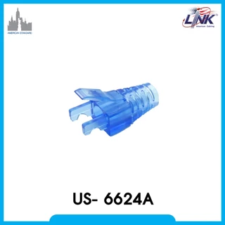 LINK US-6624A BLUE CAT6 LOCKING PLUG BOOT ใช้สำหรับเข้าหัวกับสายแลน 10/PACK