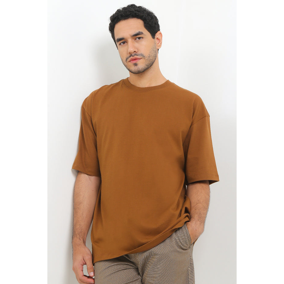 เสื้อยืดโอเวอร์ไซส์ผู้ชาย Cardinal C0016P03A