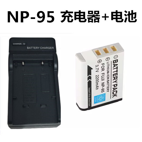 เหมาะสําหรับแบตเตอรี่ Fuji NP-95 X70 X100 X30 X-S1 X100T X100S ที่ชาร์จกล้อง