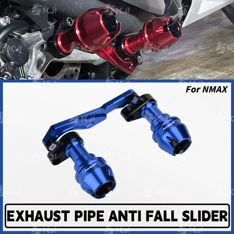 สําหรับ Yamaha NMAX 160/155/125/TURBO/NEO Muffler Slider ท่อไอเสีย Protector กรอบ Sliders อุปกรณ์เสริม