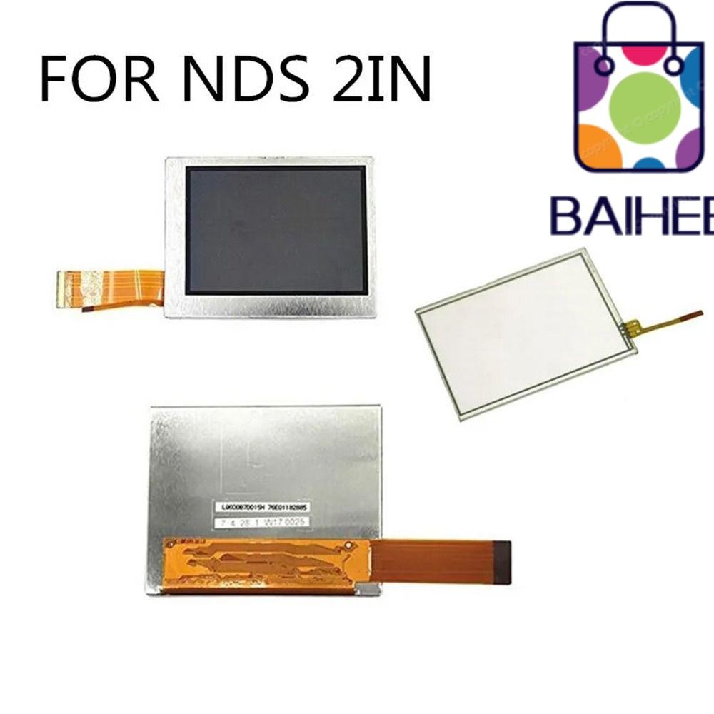 หน้าจอคอนโซลเกม BAIHEE, อะไหล่ DIY จอแสดงผล LCD, ซ่อมหน้าจอสัมผัสต้นฉบับสําหรับ DS/NDS