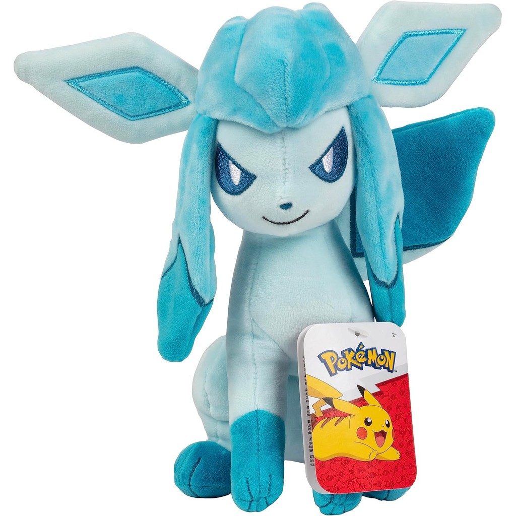 Pokémon 8 "glaceon Plush-ได้รับอนุญาตอย่างเป็นทางการ-eevee Evolution FIGURE-ของเล่นตุ๊กตาสัตว์ยัดไส้นุ่มคุณภาพ-ของขวัญถุงน่องคริสต์มาสสำหรับเด็ก, เด็กชาย, เด็กหญิง-2