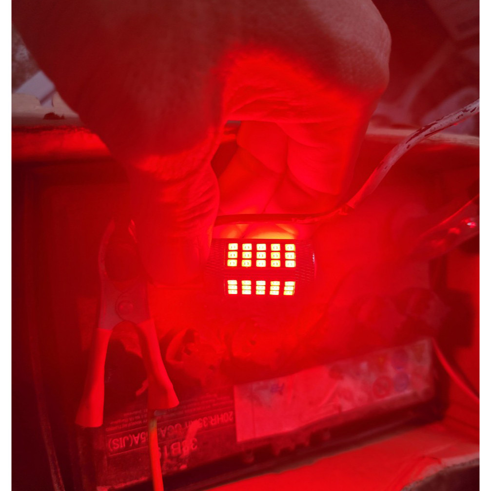 ไฟเบรค LED Dderma พร้อม LED สีแดง 2 โหมด 1157