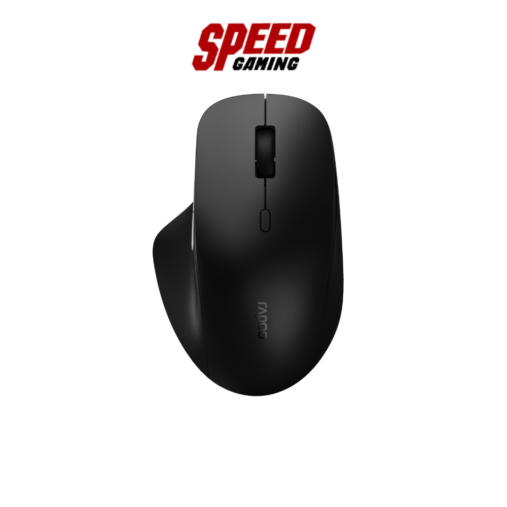 RAPOO M50 PLUS (Black) SILENT MAX3200 DPI WIRELESS MOUSE (เมาส์ไร้สาย) | By Speed Gaming