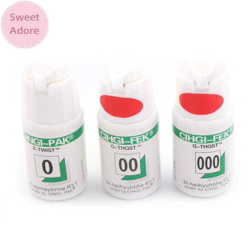 Sweetadore 1 ขวด Dental Gingival Retraction Cord Packing ขนาด 0 00 000 TH