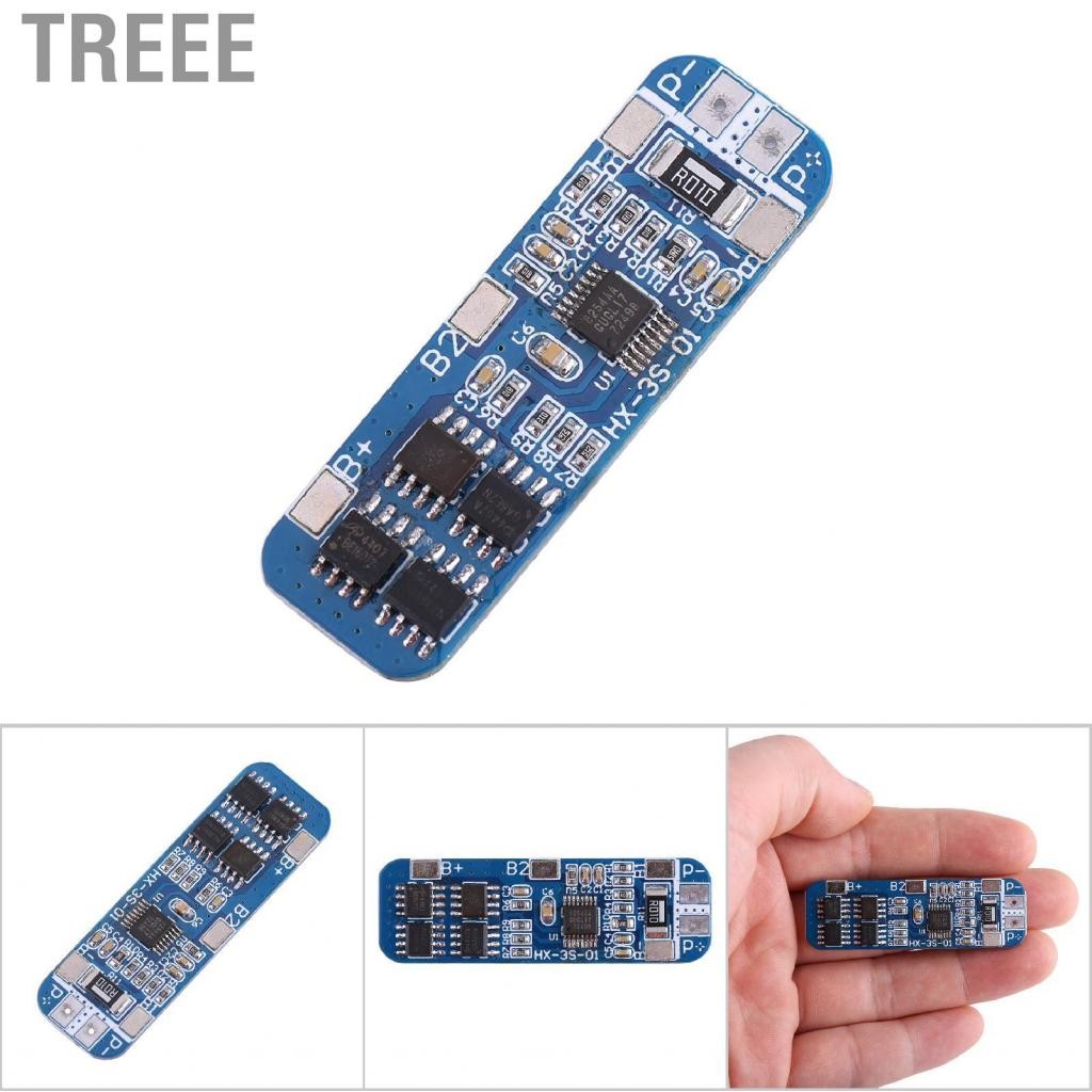 Treee 3Series 11.1V 12V 12.6V Li Ion Lithium Battery Charging Board โมดูล PCB (9-10a)