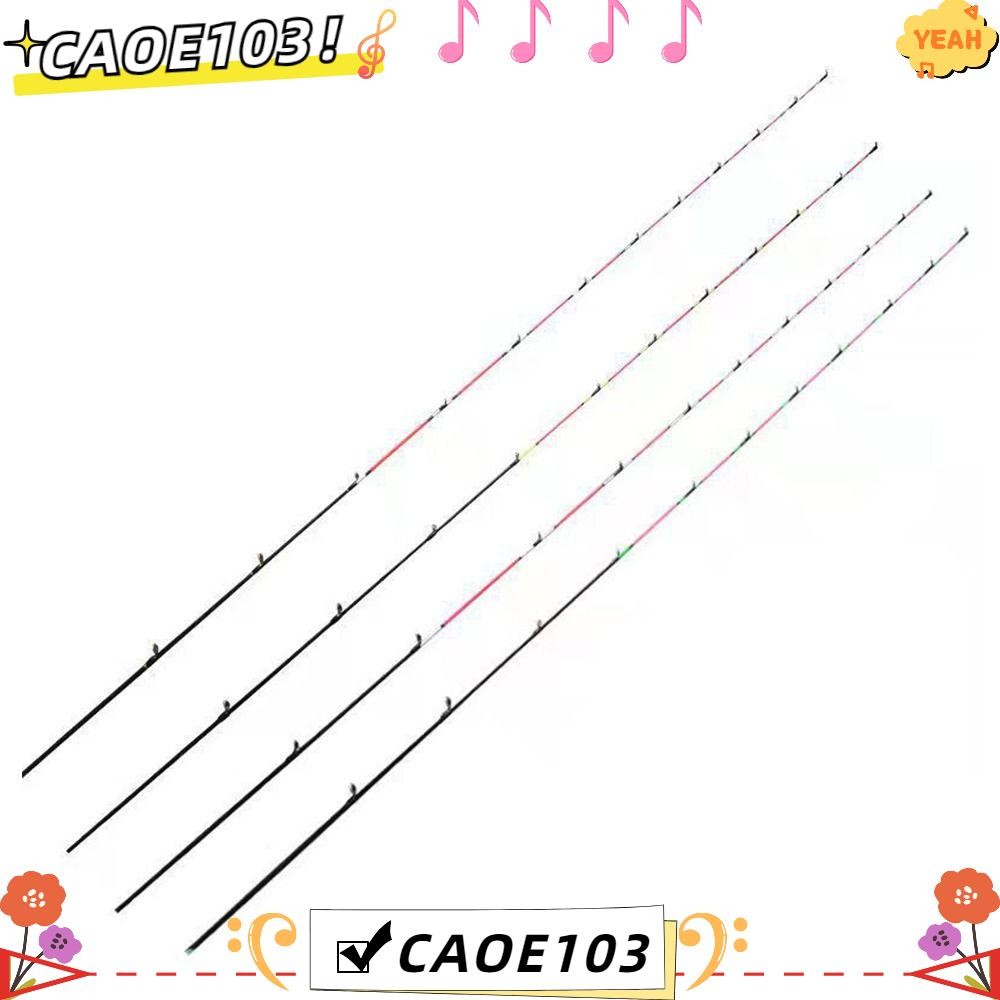 CAOE ปลายคันเบ็ดครึ่งไทเทเนียมและไฟเบอร์กลาส สำหรับการตกปลาในฤดูหนาว