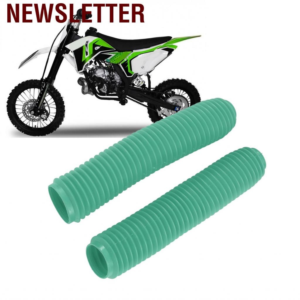 Newsletter จดหมายข่าว -TH TGOON Front Fork Cover รองเท้าบูทช็อต 360 มม. ความยาวจีบที่ทนทานออกแบบ 2pc