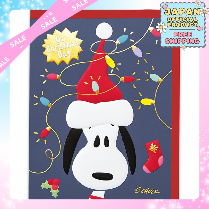 Snoopy Christmas Card 3D Surprise Christmas｜Japan Official