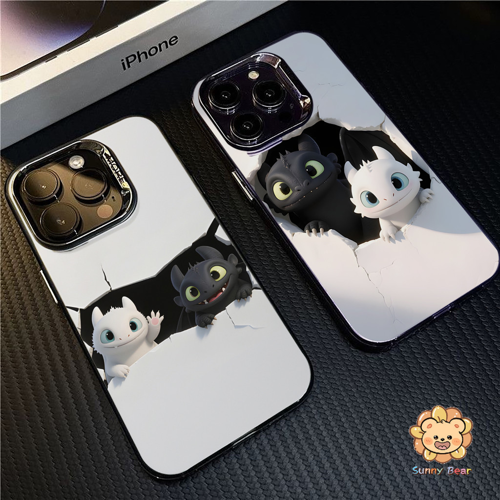 เคสไอโฟนiPhone 17 Pro Maxฝึกพ่นมังกร ทูธเลสSimple สีทึบ Frosted Electroplate เลนส์ป้องกันเคสโทรศัพท์สําหรับ iPhone 17 Pro Max 16 15 11 7plus 14 12 13 7 8 Plus XR XS