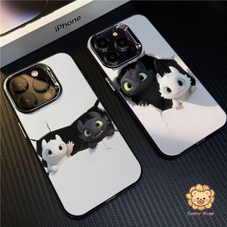 เคสไอโฟนiPhone 17 Pro Maxฝึกพ่นมังกร ทูธเลสSimple สีทึบ Frosted Electroplate เลนส์ป้องกันเคสโทรศัพท์สําหรับ iPhone 17 Pro Max 16 15 11 7plus 14 12 13 7 8 Plus XR XS