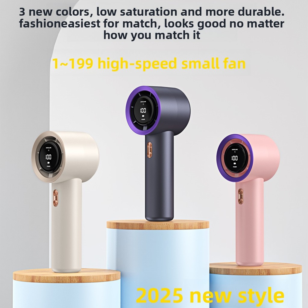 (ใหม่) พัดลมมือถือ T11 พัดลมไร้ใบพัดแบบพกพาลมแรง 199 ระดับ Kipas Sejuk USB พัดลมขนาดเล็ก