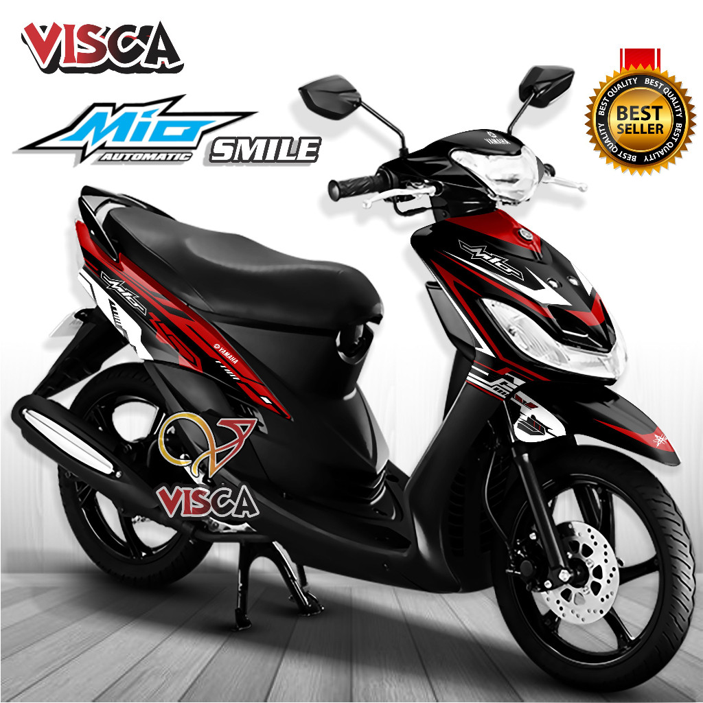 AXANSHOP Decal Mio Smile Full Body สติกเกอร์ Mio Smile Full Body Striping Mio Smile Variation Decal 