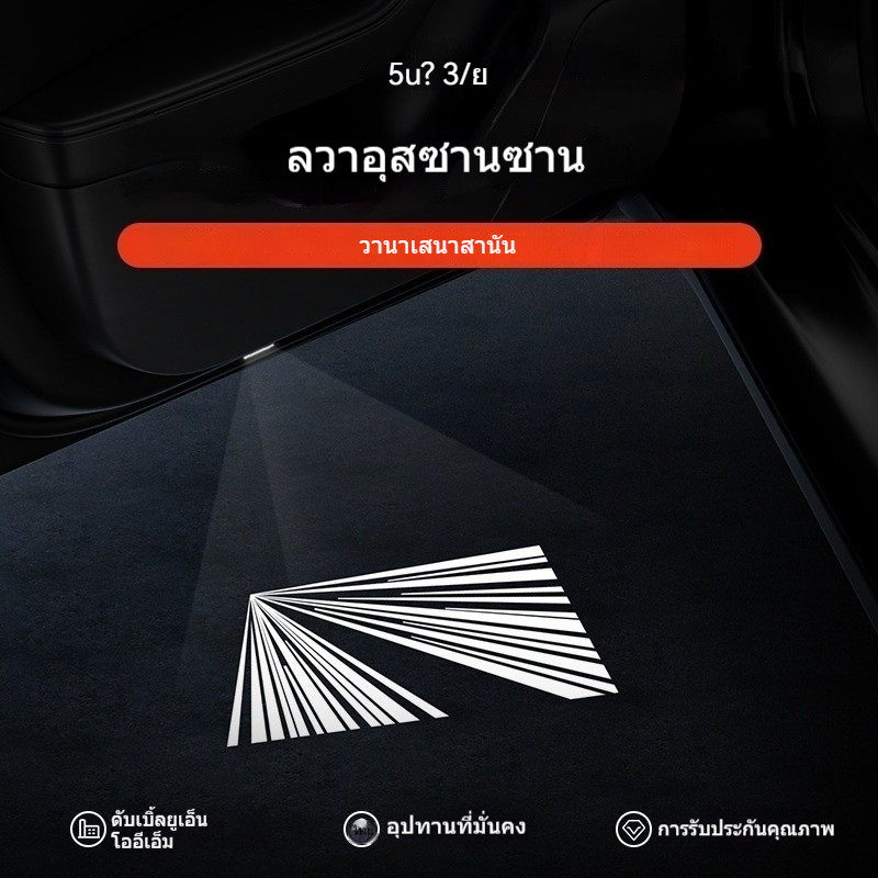 เหมาะสําหรับ Tesla Huanxin รุ่น ModelY/3 ไฟต้อนรับโรงงานเดิมพร้อมฟิวส์อุปกรณ์ประตูรถ Ambient Light