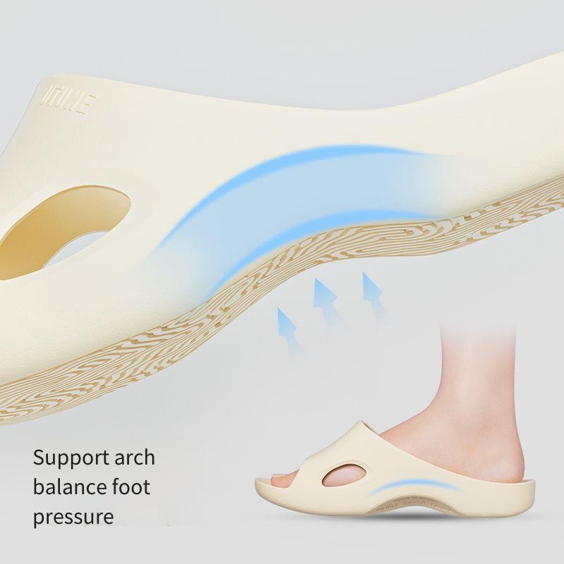 ใหม่ Arch Support รองเท้าแตะน้ําหนักเบา EVA หนาเท้าแบนรองเท้าแตะในร่มรองเท้าแตะ Mute Anti-slip Antibiotic ห้องน้ํา Unisex รองเท้าแตะ ราคา ถูกที่สุด ดีลบีเคเค แกลเลอรีภาพที่ 8