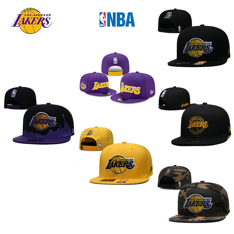 NBA Los Angeles Lakers Cap Men Cap Outdoor Snapback Cap Hiphop Cap Ball Cap Plain Cap