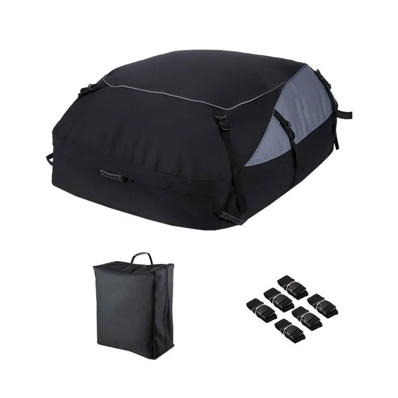 160X110X45CM รถ Cargo หลังคากระเป๋าพับได้กันน้ํา 600D Oxford SU V Van กระเป๋าเดินทางกลางแจ้ง