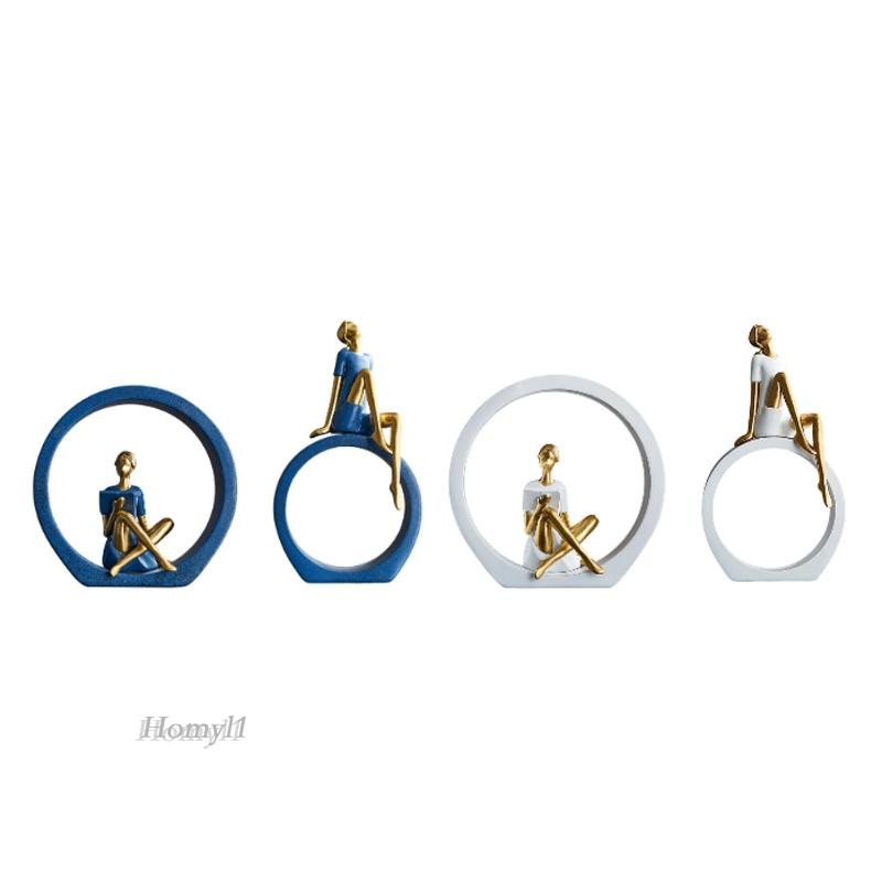 [โฮมิล1] ผู้หญิงรูปปั้นโต๊ะที่ทันสมัยร้านคาเฟ่ห้องทํางานห้องนั่งเล่นหุ่นสาว