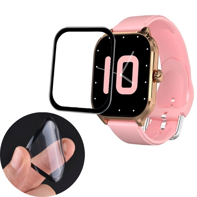 H9 Smart watch Full Curved Screen Protector สําหรับ H9 Pro Max อุปกรณ์เสริมนาฬิกาอัจฉริยะ 9D ป้องกัน