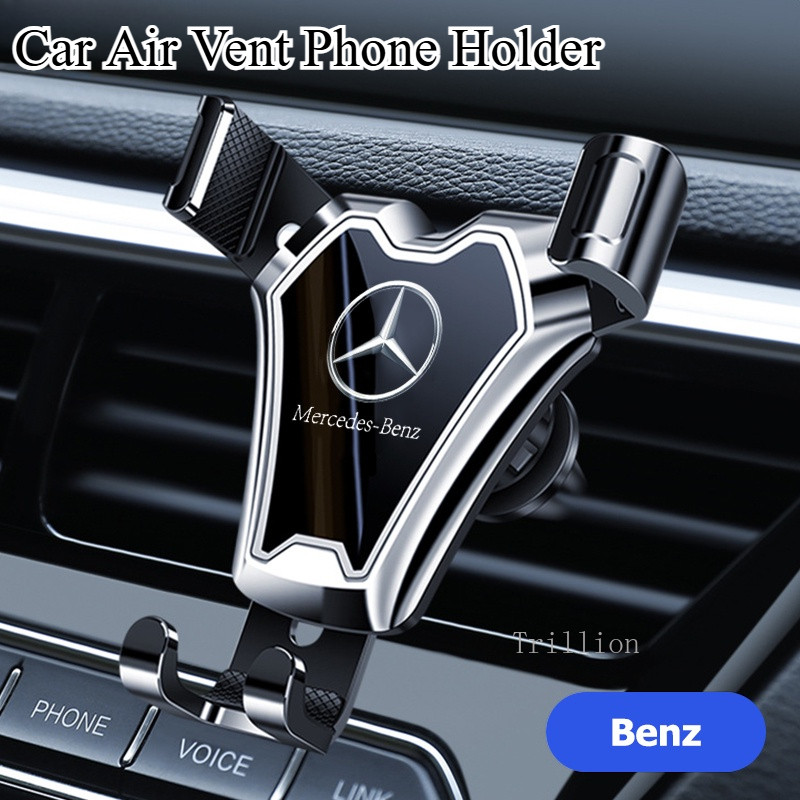 Gravity รถผู้ถือโทรศัพท์มือถือโทรศัพท์ Fixing สําหรับ Mercedes Benz W202 AMG W203 G63 C C Coupe E200