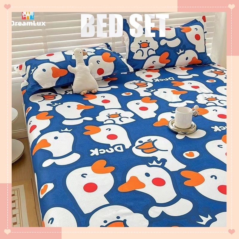 SUNFLOWER  ผ้าปูที่นอน, ชุดผ้าปูเตียง, ผ้าปูที่นอนการ์ตูนแผ่นกันฝุ่น 3.5 ฟุต  6 ปอนด์  ⚡️ พร้อมจัดส่ง ⚡