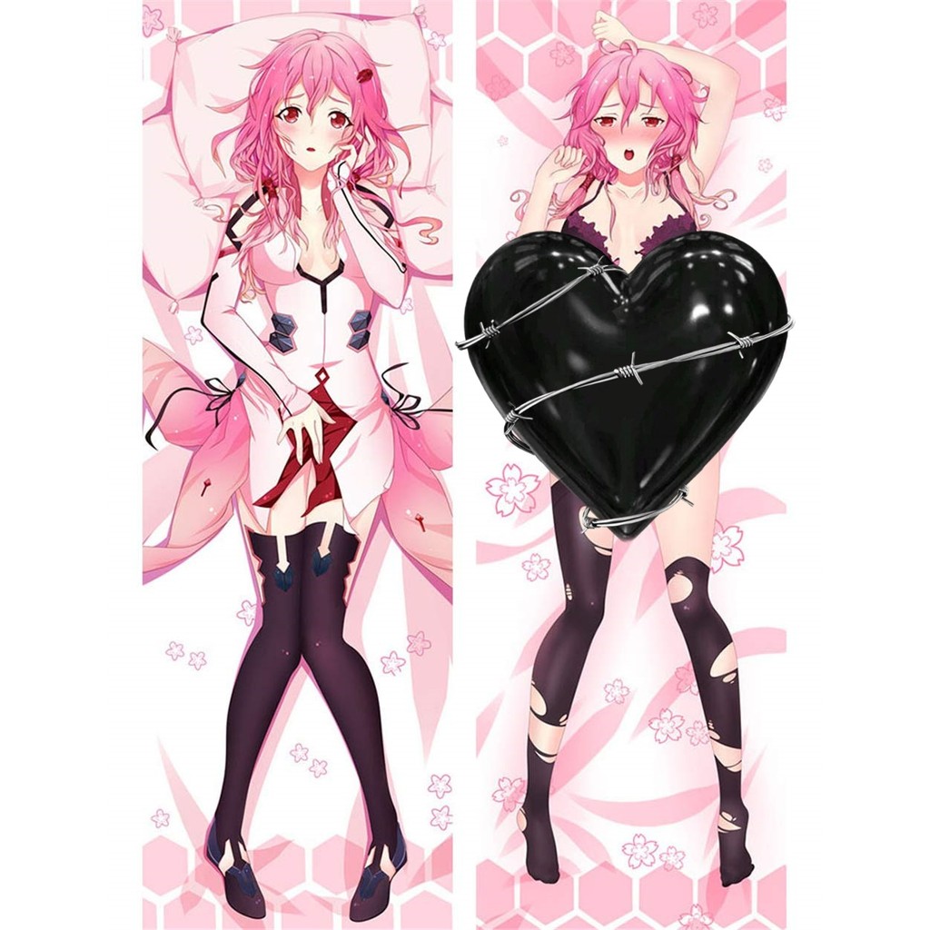 Inori Yuzuriha -Guilty Crown Body หมอนอะนิเมะ Dakimakura หมอนกอดเบาะ 50X150 ซม.